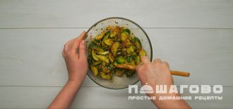 Фото приготовления рецепта: Остренькие огурчики - шаг 3