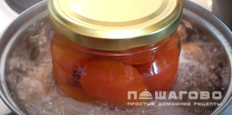 Фото приготовления рецепта: Помидоры с кориандром - шаг 8