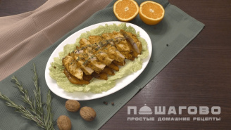 Фото приготовления рецепта: Индейка с айвой - шаг 4