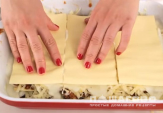 Фото приготовления рецепта: Лазанья мясная рецепт классический - шаг 5