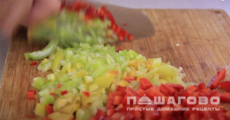 Фото приготовления рецепта: Овощная лазанья с кабачками - шаг 2