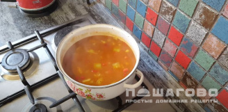 Фото приготовления рецепта: Классический венгерский гуляш - шаг 11