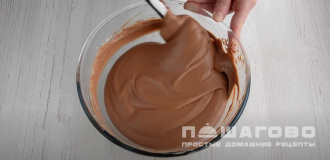 Фото приготовления рецепта: Торт-суфле с творогом - шаг 11