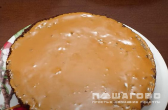 Фото приготовления рецепта: Самый шоколадный торт в мультиварке - шаг 10