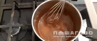 Фото приготовления рецепта: Горячий шоколад из молока, шоколада и какао - шаг 4