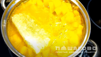 Фото приготовления рецепта: Суп-пюре из тыквы и кабачков - шаг 2