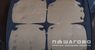 Фото приготовления рецепта: Мягкие вафли на сметане - шаг 4
