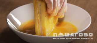 Фото приготовления рецепта: Сэндвич Монте-Кристо - шаг 7
