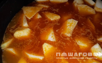 Фото приготовления рецепта: Рагу из баранины - шаг 1