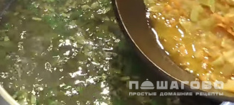 Фото приготовления рецепта: Суп щи со шпинатом - шаг 11