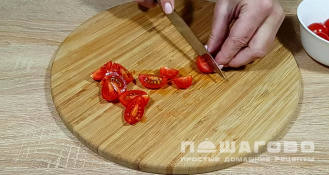 Фото приготовления рецепта: Салат с креветками и авокадо - шаг 2