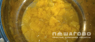 Фото приготовления рецепта: Апельсиновое повидло - шаг 4