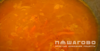 Фото приготовления рецепта: Суп из квашеной капусты с курицей - шаг 6