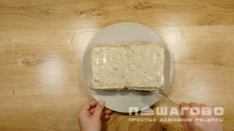 Фото приготовления рецепта: Торт-халва - шаг 4