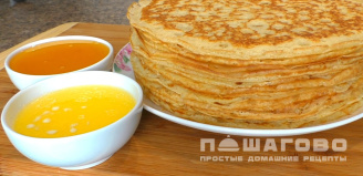 Фото приготовления рецепта: Классические дрожжевые блины - шаг 5