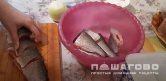 Фото приготовления рецепта: Щекур малосольный - шаг 1
