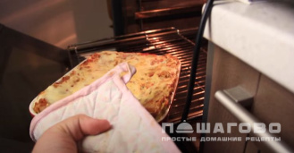 Фото приготовления рецепта: Овощная лазанья с кабачками - шаг 17