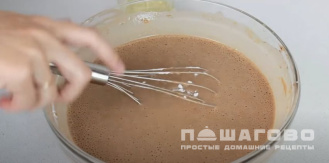 Фото приготовления рецепта: Блинный торт на сковороде - шаг 3