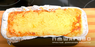 Фото приготовления рецепта: Лазанья с шампиньонами и куриным филе - шаг 6