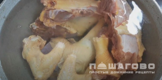 Фото приготовления рецепта: Шулюм из петуха - шаг 1