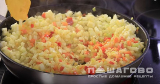 Фото приготовления рецепта: Овощная лазанья с кабачками - шаг 6