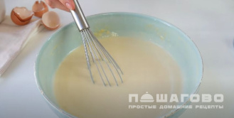 Фото приготовления рецепта: Тонкие французские блинчики - шаг 7