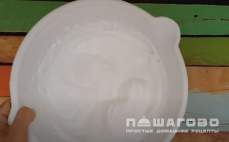 Фото приготовления рецепта: Воздушные японские панкейки - шаг 4