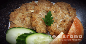Фото приготовления рецепта: Котлеты из гречки без мяса - шаг 6