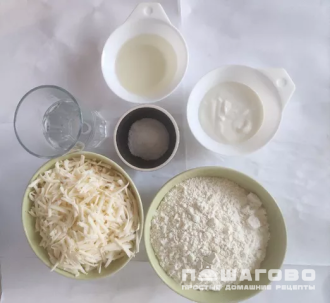 Фото приготовления рецепта: Халюж с адыгейским сыром - шаг 1