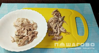 Фото приготовления рецепта: Суп с чечевицей и картофелем и курицей - шаг 10