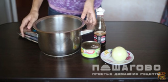 Фото приготовления рецепта: Онигири с тунцом - шаг 1