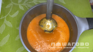 Фото приготовления рецепта: Томатный суп по-итальянски - шаг 4