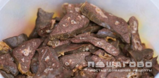 Фото приготовления рецепта: Свиное легкое маринованное - шаг 2