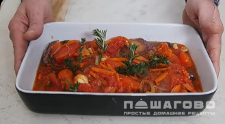 Фото приготовления рецепта: Курица по-итальянски - шаг 7