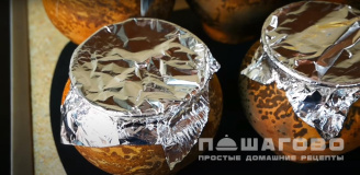 Фото приготовления рецепта: Овощное рагу в горшочках с мясом - шаг 11