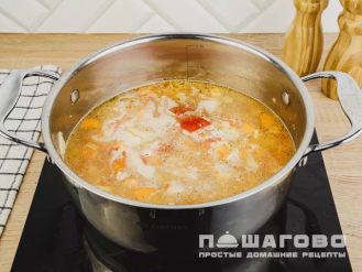 Фото приготовления рецепта: Лагман из свинины с картошкой - шаг 4