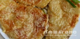 Фото приготовления рецепта: Индейка с ананасом - шаг 7