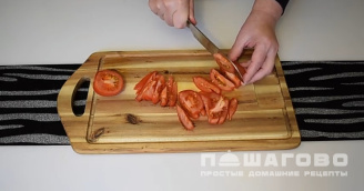Фото приготовления рецепта: Тако с мясом и овощами - шаг 2