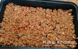 Фото приготовления рецепта: Мусака классическая с картошкой и баклажанами - шаг 8