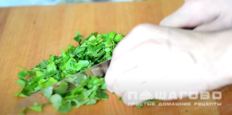 Фото приготовления рецепта: Харчо по-грузински рецепт с грецкими орехами и ткемали - шаг 14