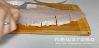 Фото приготовления рецепта: Пангасиус на сковороде - шаг 1