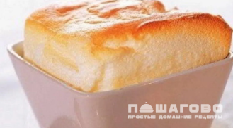 Фото приготовления рецепта: Молочное суфле - шаг 8