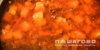 Фото приготовления рецепта: Моментальный свекольник - шаг 9