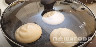Фото приготовления рецепта: Воздушные японские панкейки - шаг 6