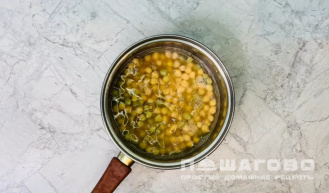 Фото приготовления рецепта: Хумус с кунжутной пастой - шаг 1