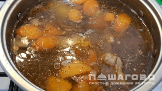 Фото приготовления рецепта: Шурпа Кайнатма - шаг 3