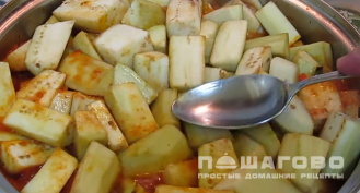 Фото приготовления рецепта: Салат Вкус августа - шаг 6