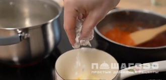 Фото приготовления рецепта: Лазанья с ветчиной и сыром - шаг 6