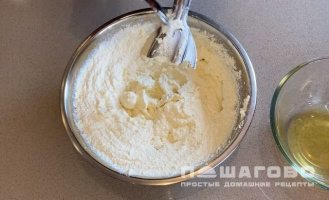 Фото приготовления рецепта: Яблочная запеканка с творогом и изюмом низкокалорийная - шаг 1