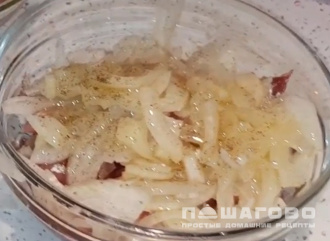 Фото приготовления рецепта: Сагудай из омуля - шаг 6